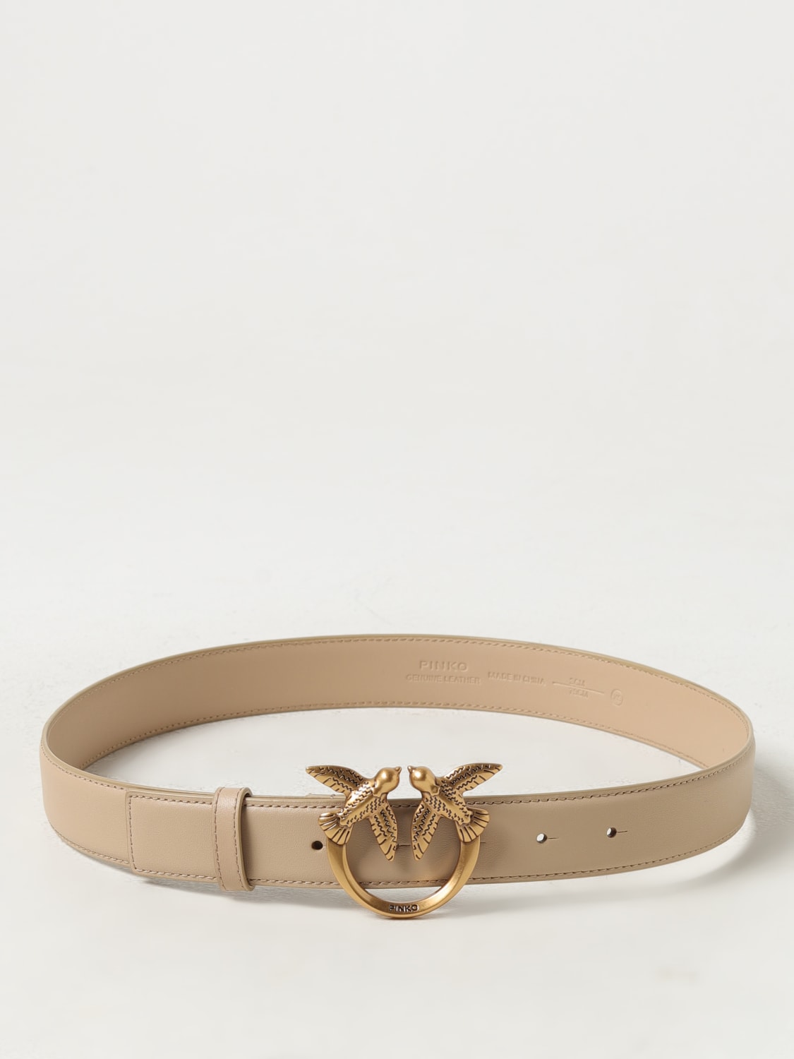 PINKO BELT: Belt woman Pinko, Beige - Img 1