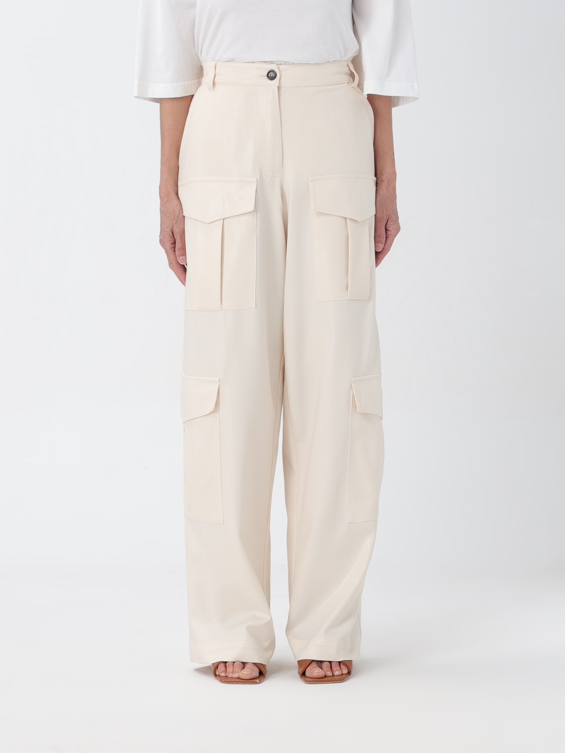 ボトムスその他 PINKO Women Pants 103862A20RZ12 White PINKO: Pants woman - Beige | Pinko pants 103306A1OE online