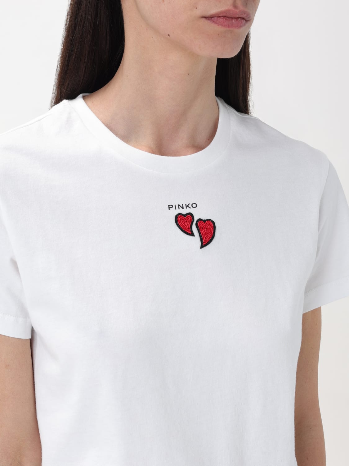 PINKO T-SHIRT: T-shirt woman Pinko, White - Img 3