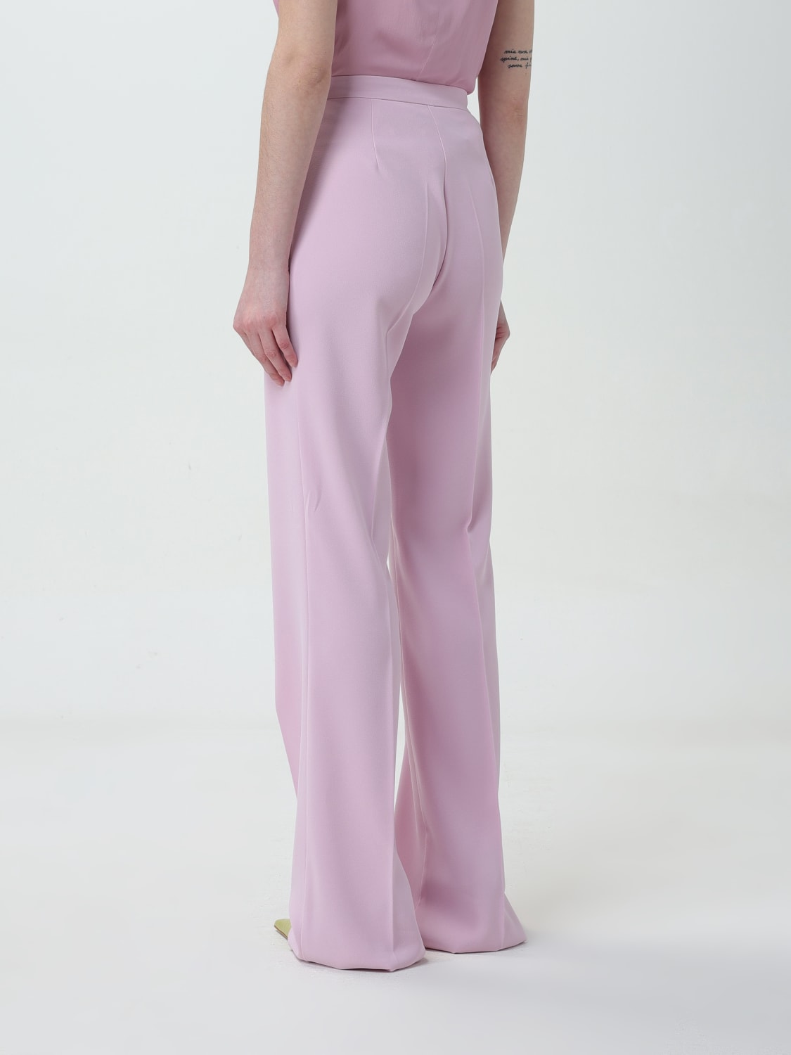 PINKO PANTS: Pants woman Pinko, Blush Pink - Img 2