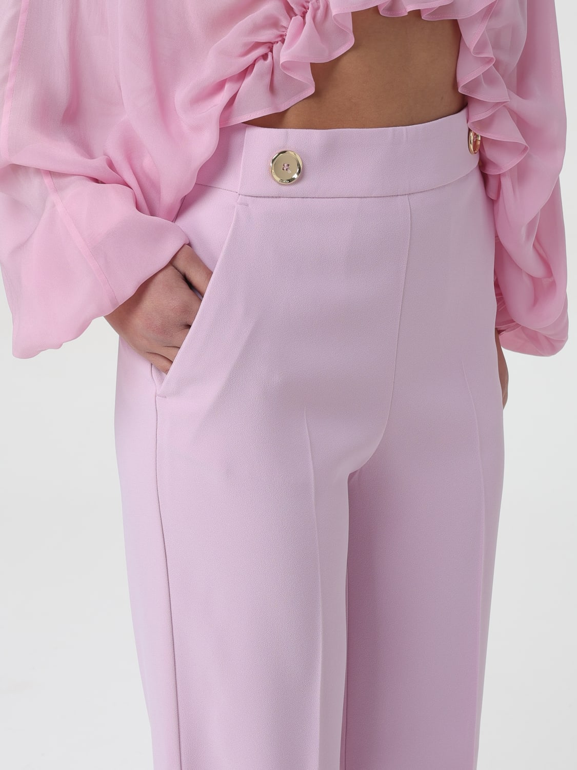 PINKO PANTS: Pants woman Pinko, Pink - Img 3