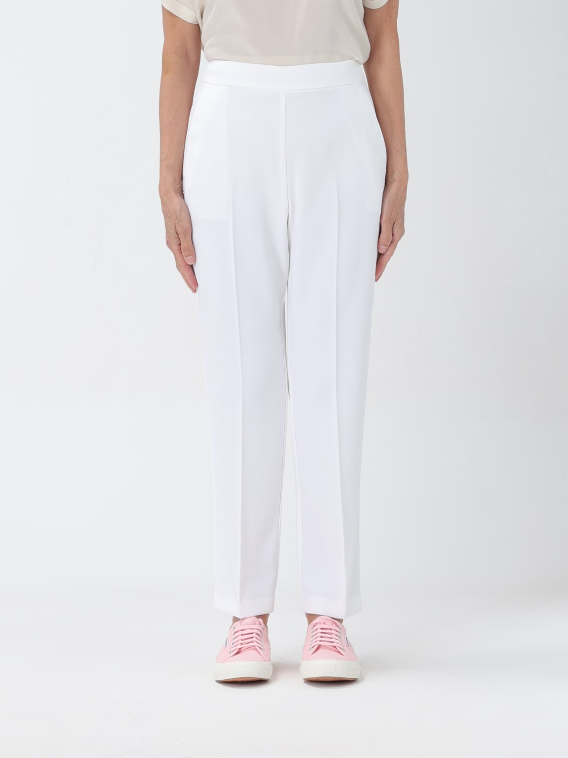 PINKO PANTALON: Pantalon femme Pinko, Blanc - Img 1