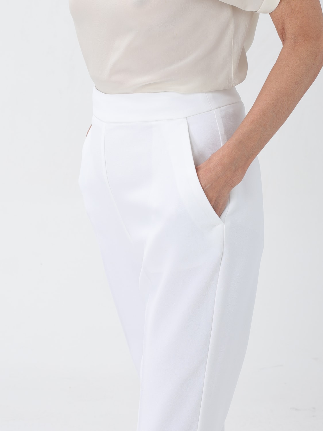 PINKO PANTALON: Pantalon femme Pinko, Blanc - Img 3