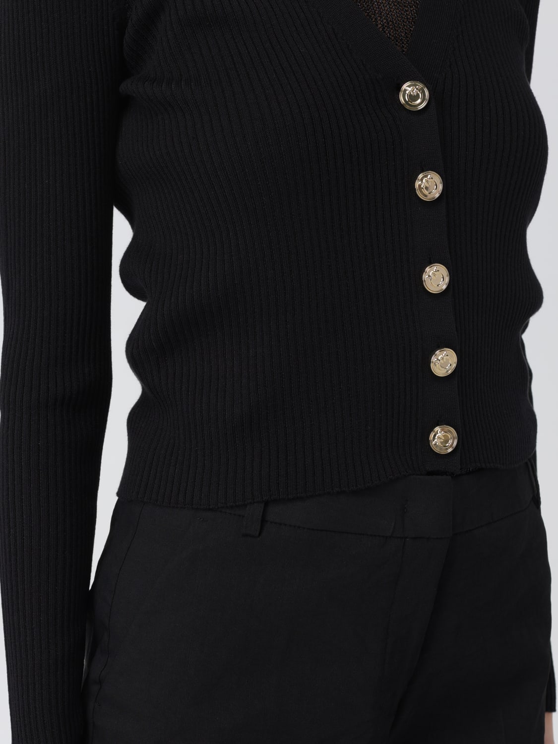 PINKO CARDIGAN: Sweater woman Pinko, Black - Img 4