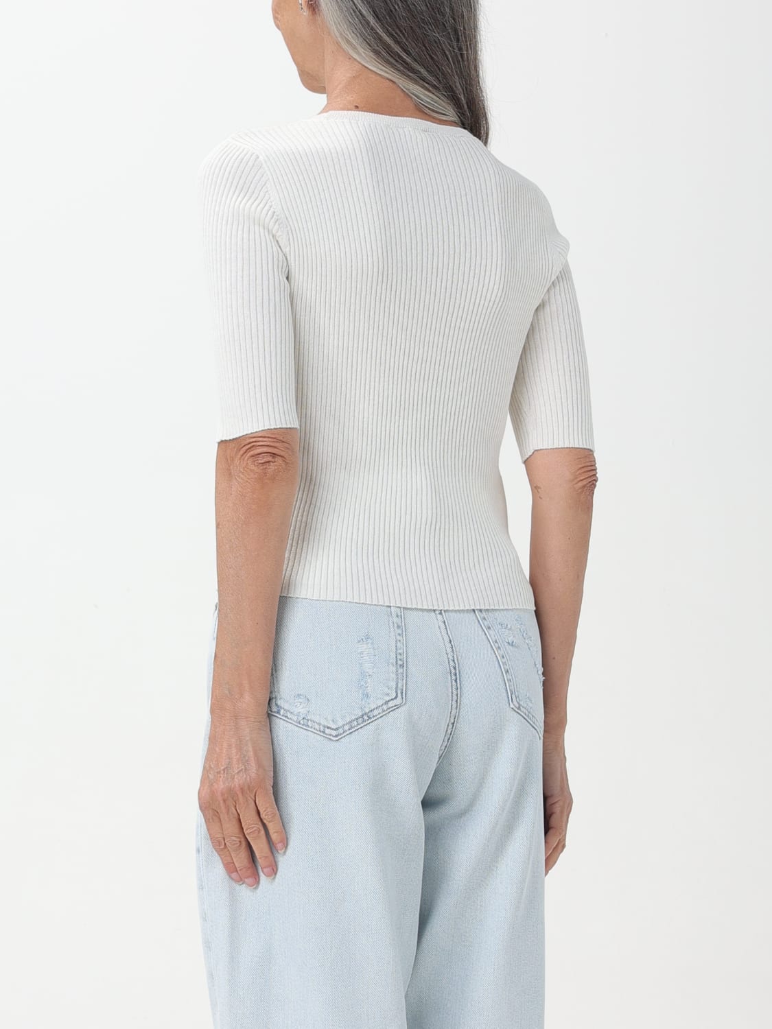 PINKO SWEATER: Sweater woman Pinko, White - Img 2