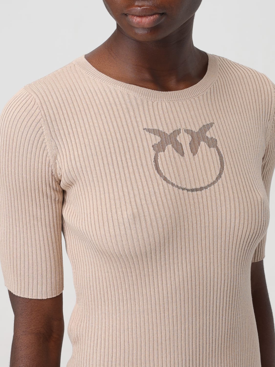 PINKO SWEATER: Sweater woman Pinko, Beige - Img 3