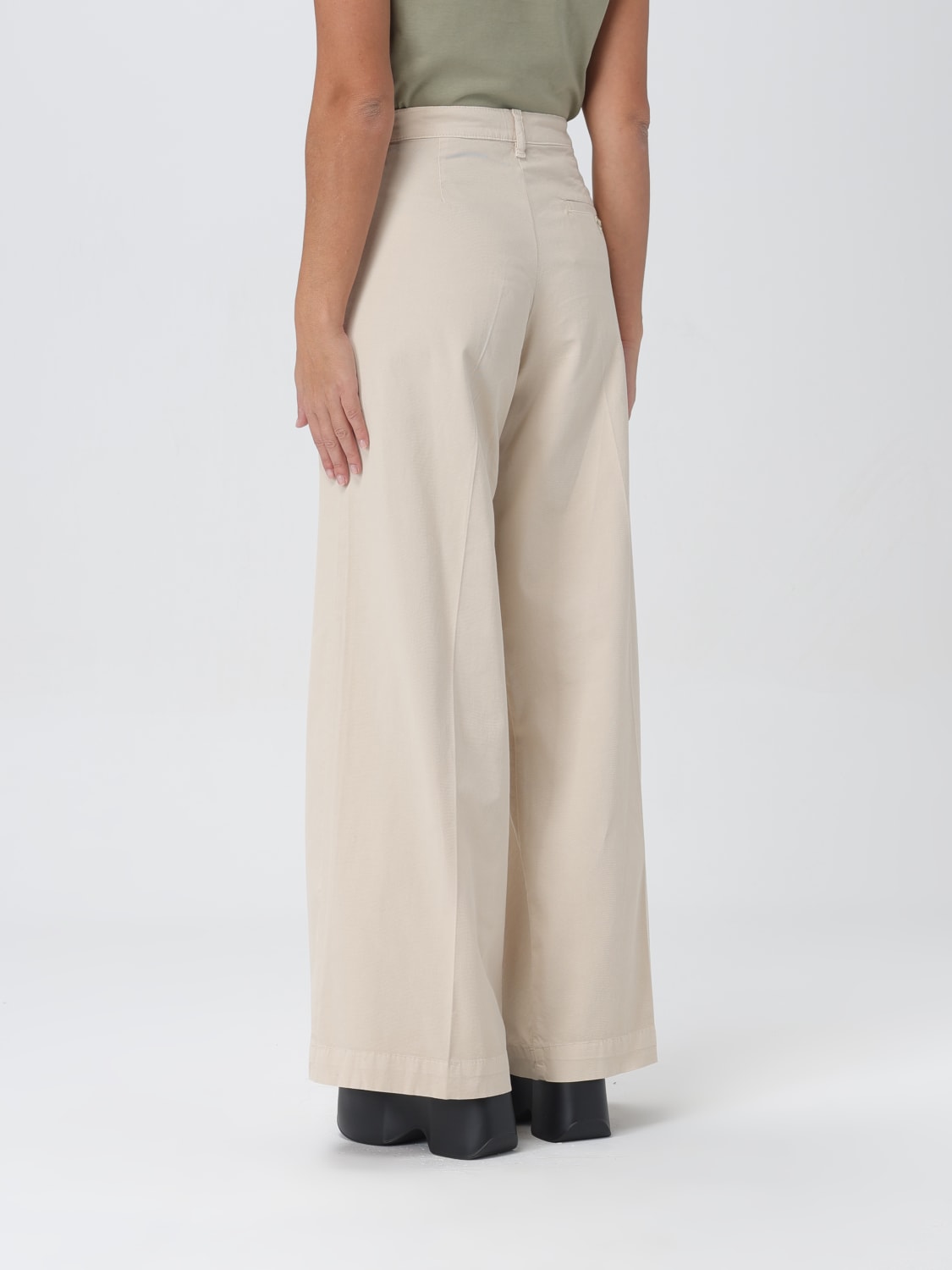 PINKO PANTS: Pants woman Pinko, Beige - Img 2