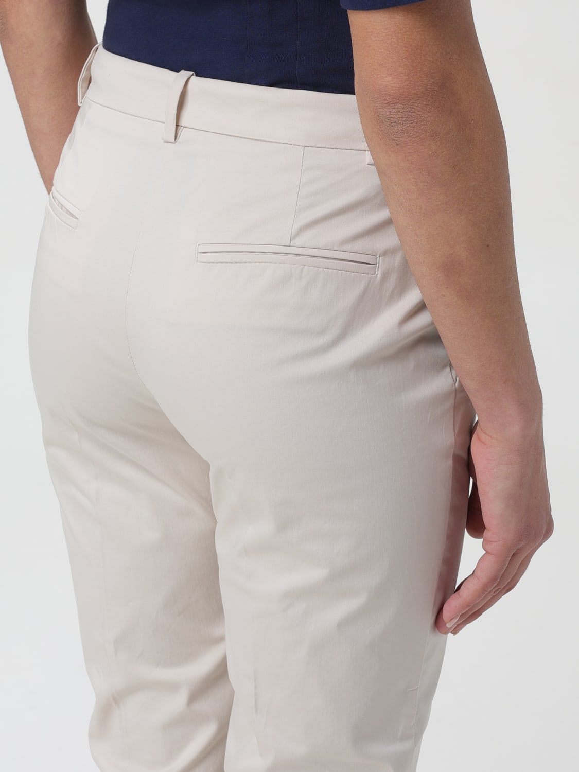 PINKO PANTS: Pants woman Pinko, Beige - Img 3