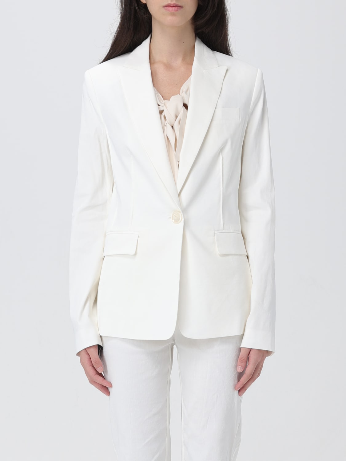 PINKO BLAZER: Blazer damen Pinko, Weiß - Img 1