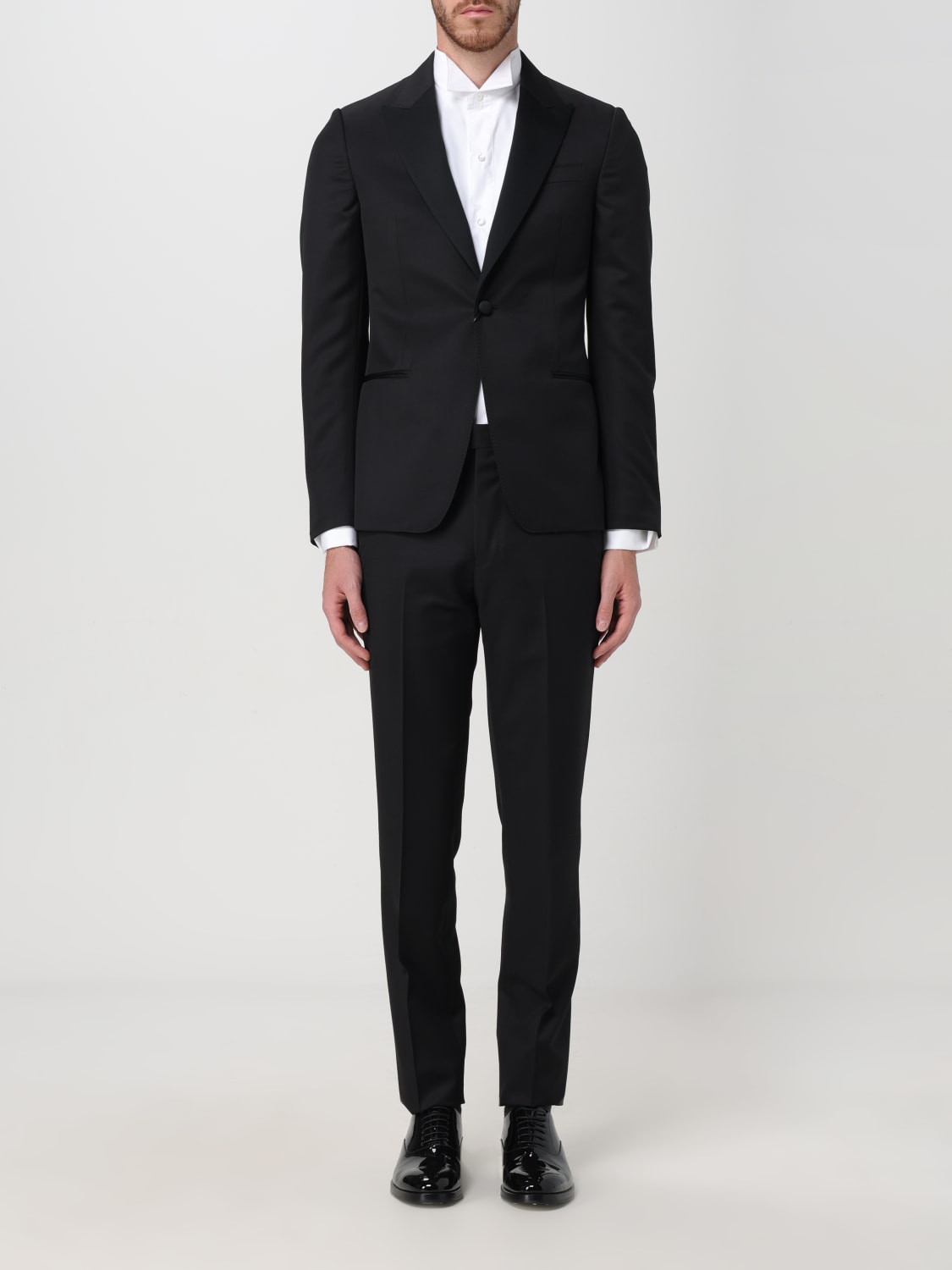 ZEGNA SUIT: Suit men Zegna, Black - Img 1