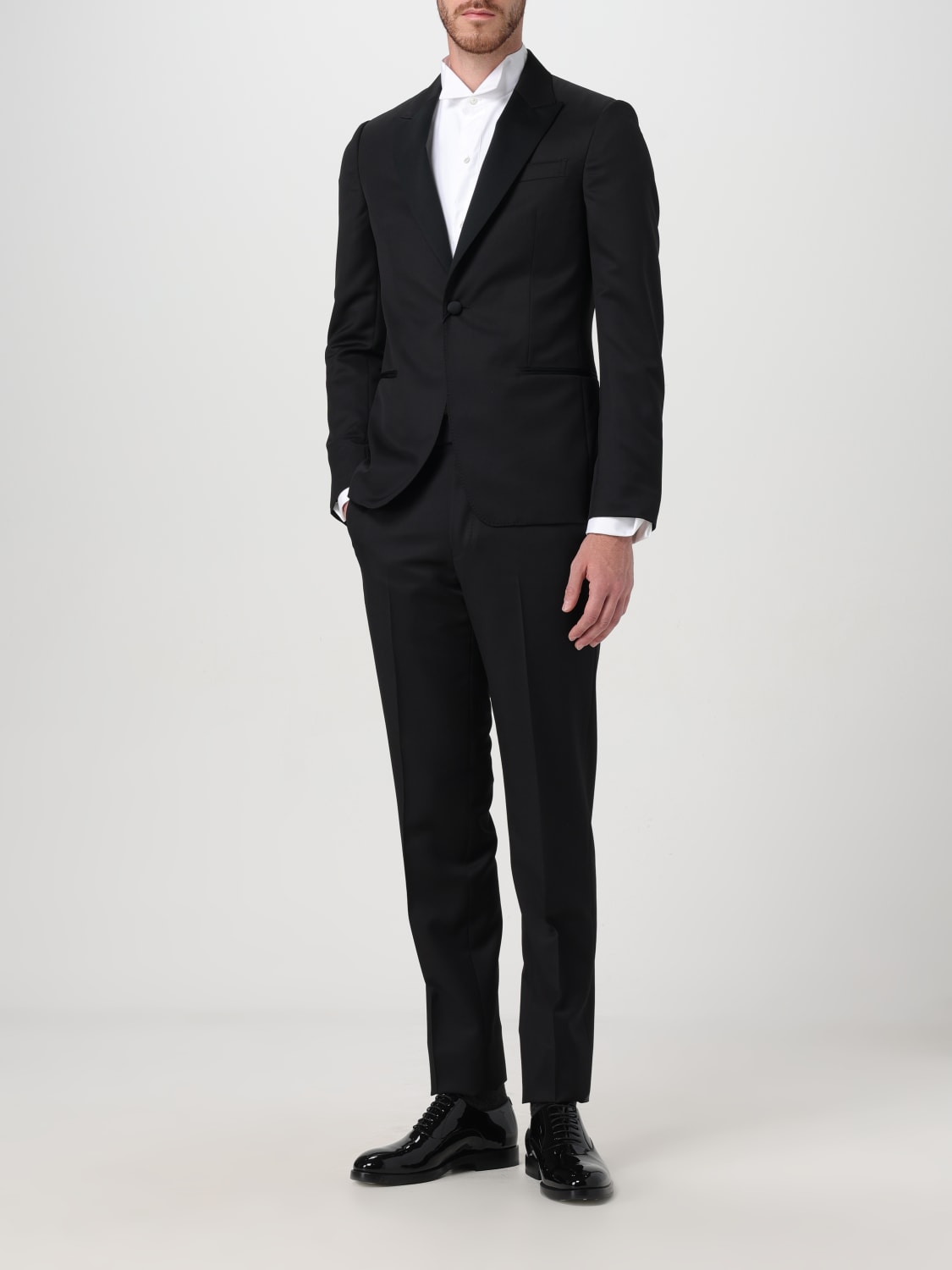 ZEGNA SUIT: Suit men Zegna, Black - Img 2