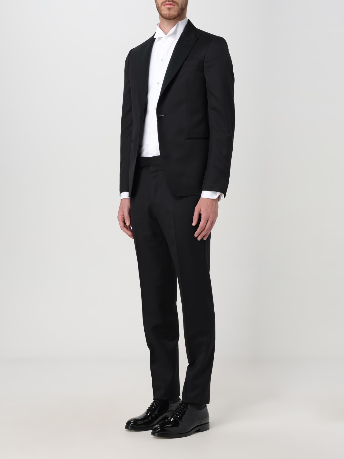 ZEGNA SUIT: Suit men Zegna, Black - Img 4