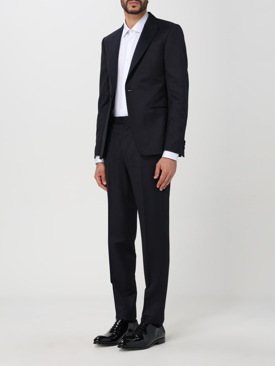 ZEGNA COSTUME: Costume homme Zegna, Bleu Marine - Img 4