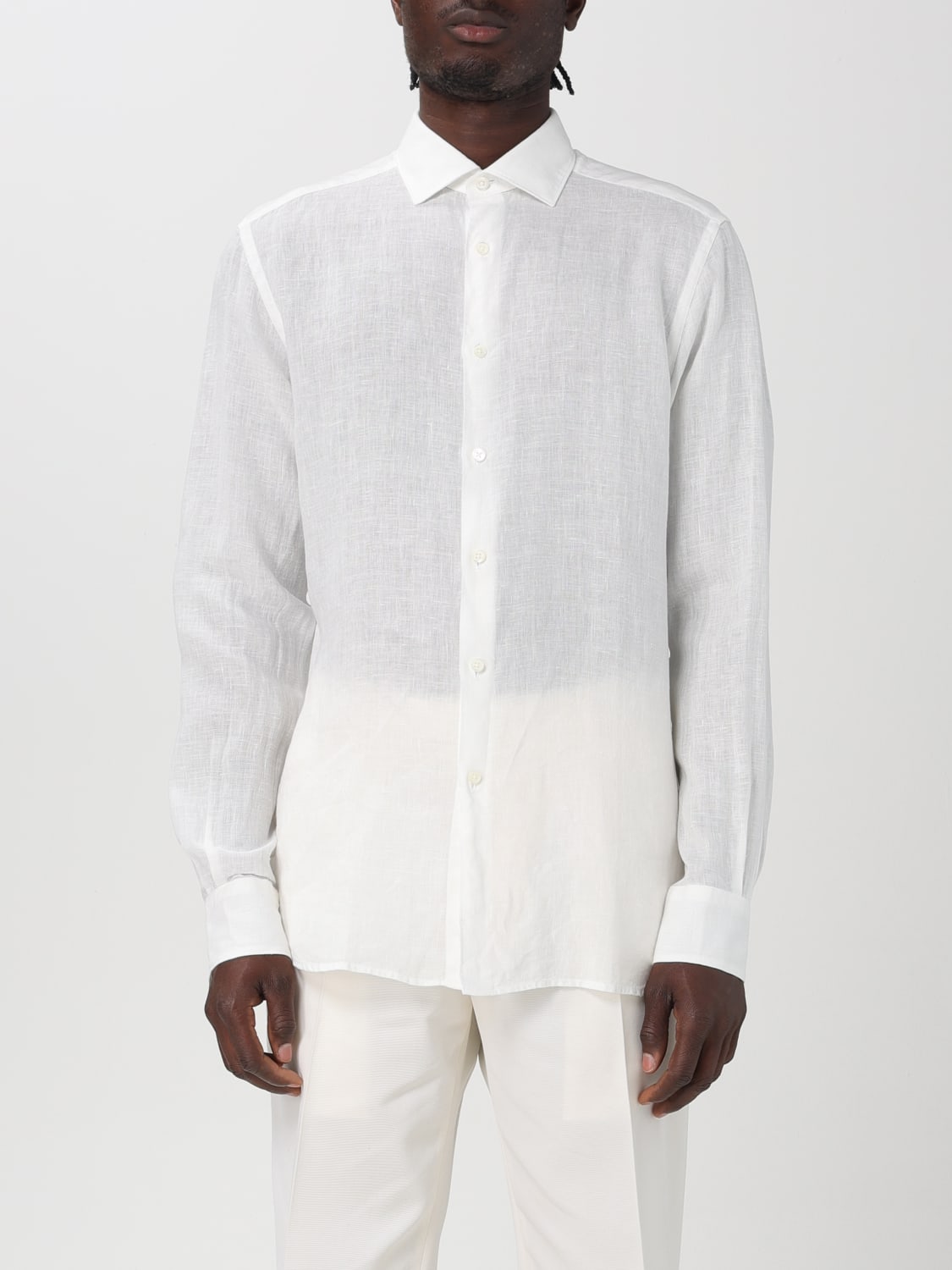 ZEGNA SHIRT: Shirt men Zegna, Sand - Img 1