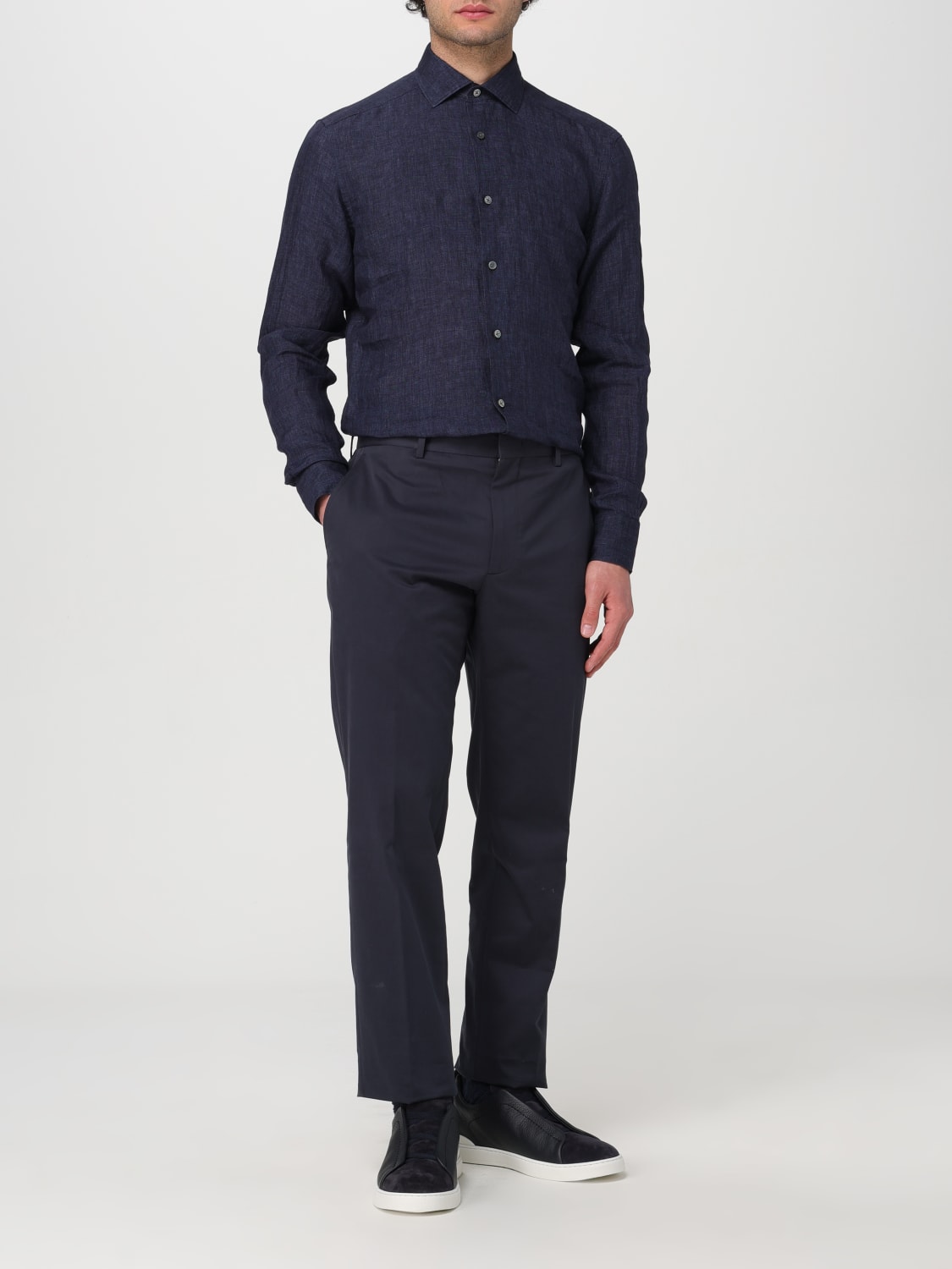 ZEGNA PANTS: Pants men Zegna, Blue - Img 2