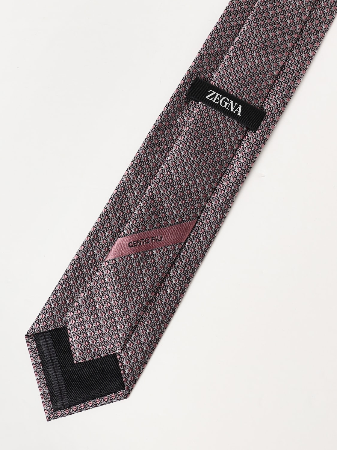 ZEGNA TIE: Tie men Zegna, Pink - Img 2