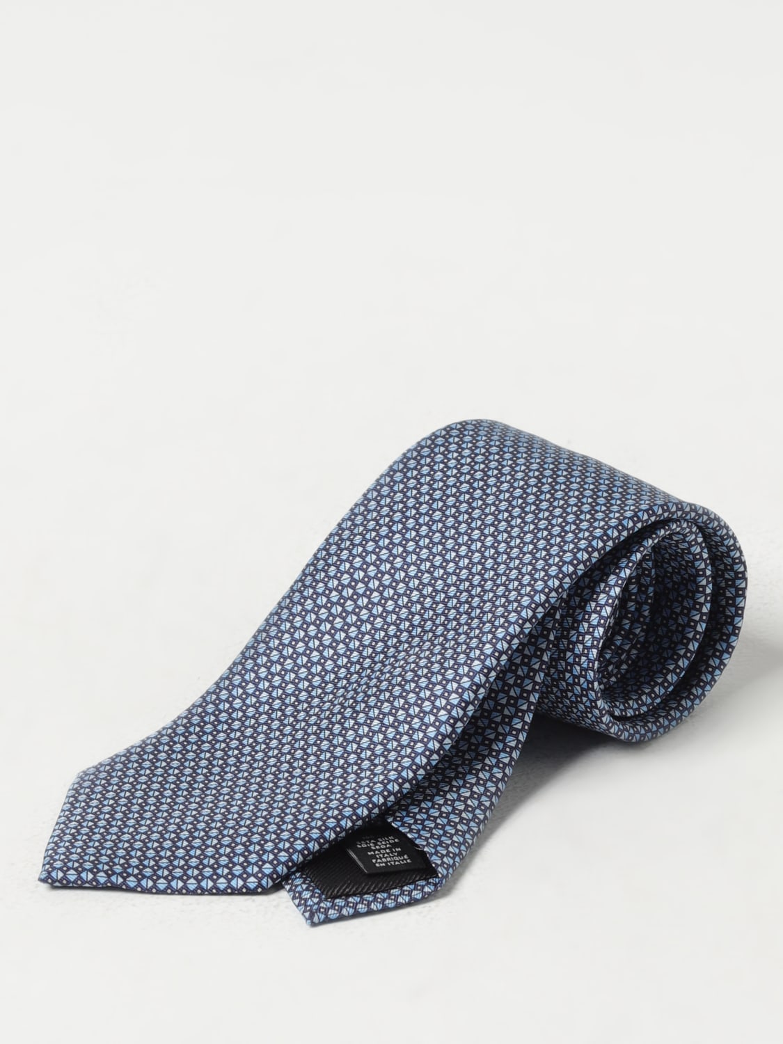 Giglio Cravatta Zegna in seta jacquard