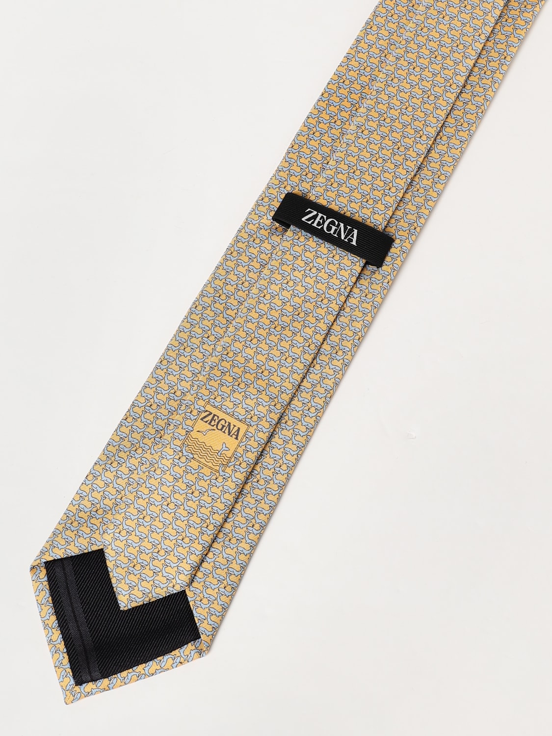 ZEGNA TIE: Tie men Zegna, Yellow - Img 2