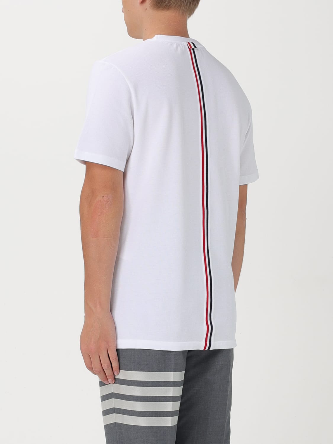 THOM BROWNE T-SHIRT: T-shirt men Thom Browne, White - Img 3