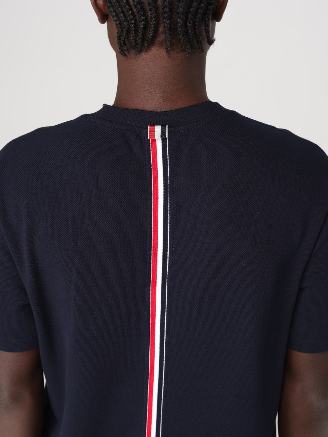 THOM BROWNE T-SHIRT: T-shirt men Thom Browne, Blue - Img 5