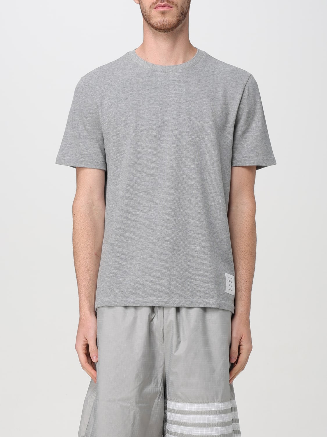 THOM BROWNE T-SHIRT: T-shirt men Thom Browne, Grey - Img 1