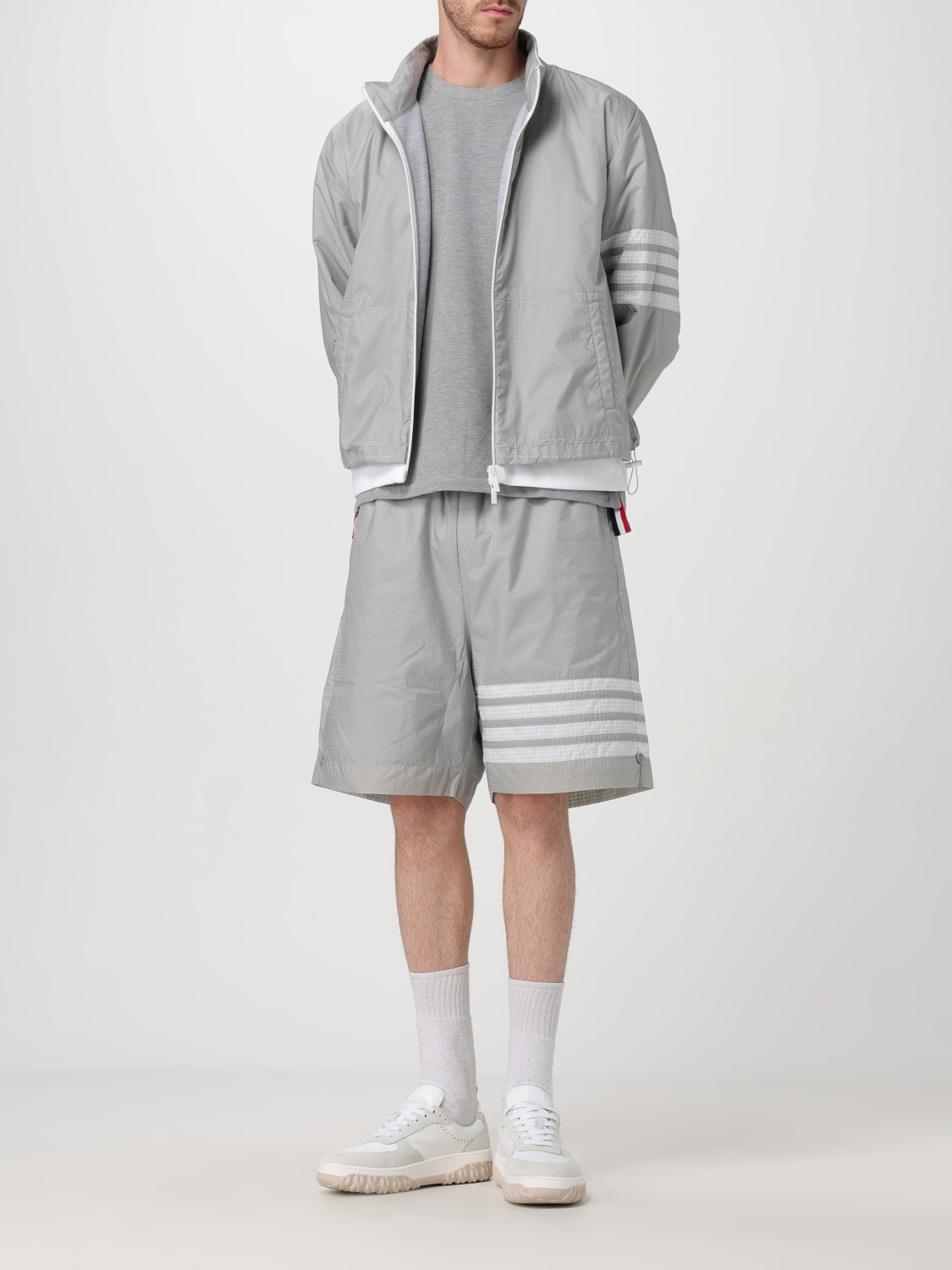 THOM BROWNE T-SHIRT: T-shirt men Thom Browne, Grey - Img 2