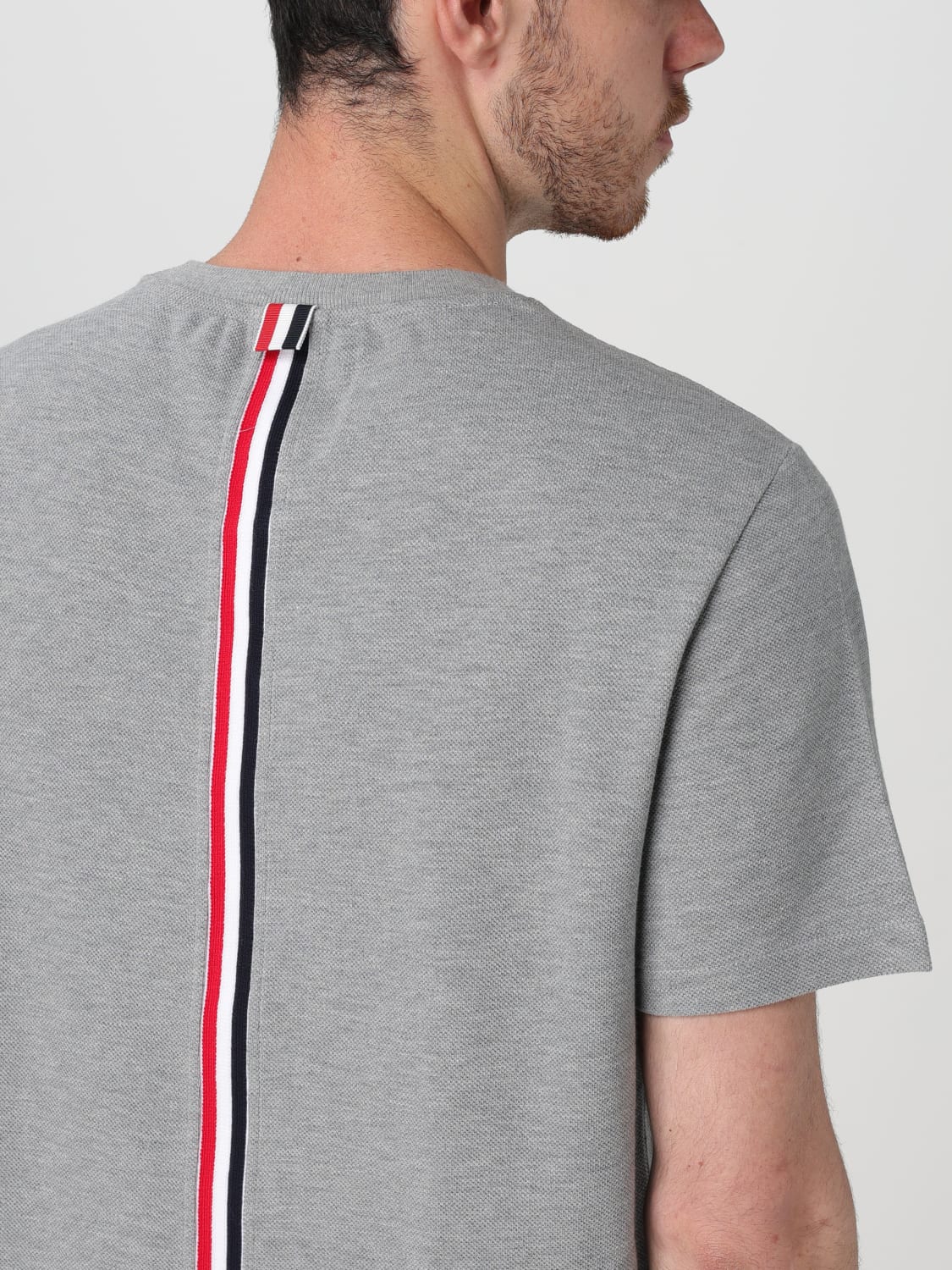 THOM BROWNE T-SHIRT: T-shirt men Thom Browne, Grey - Img 5