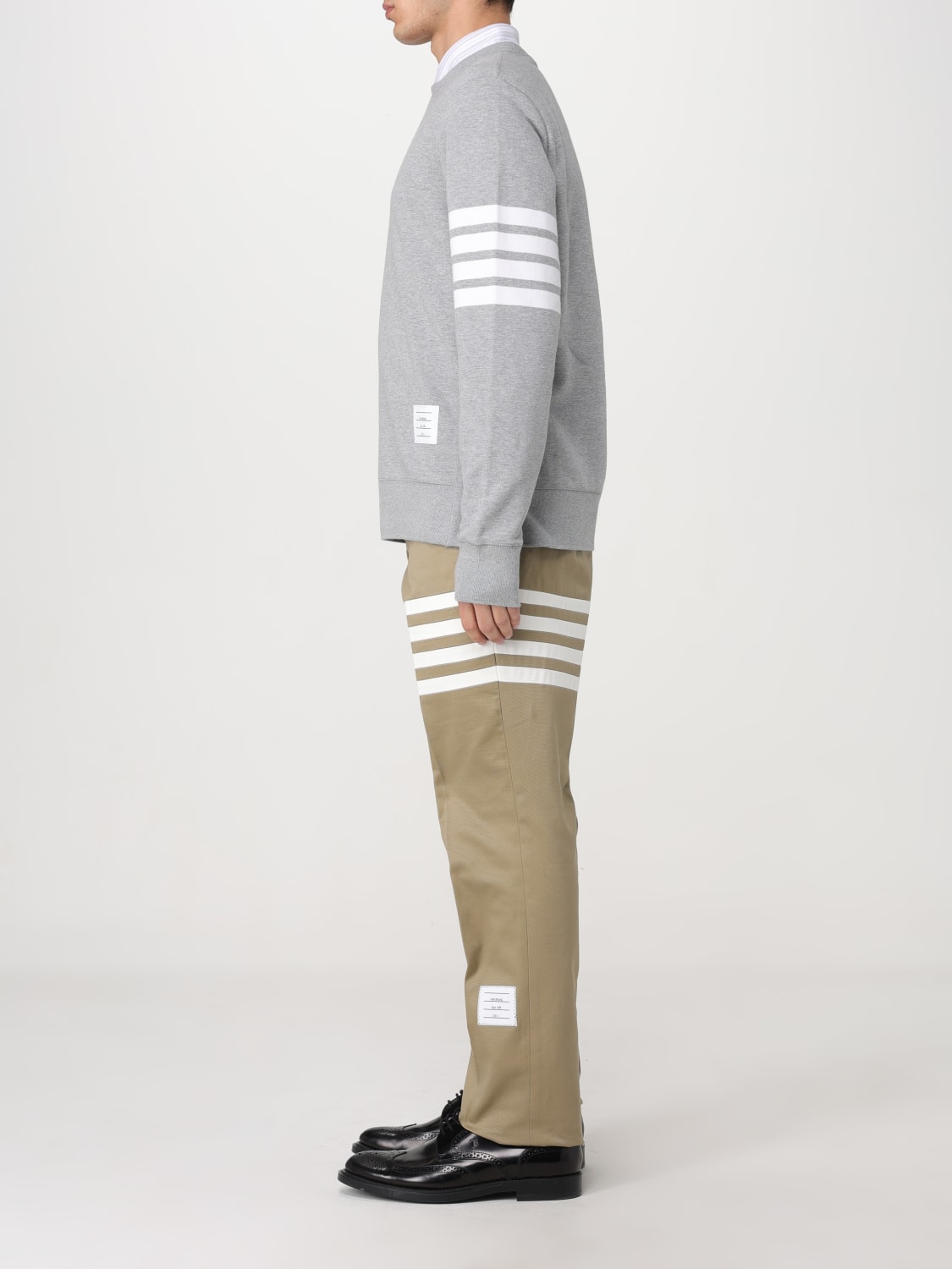 THOM BROWNE MAGLIA: Sweater men Thom Browne, Grey - Img 2