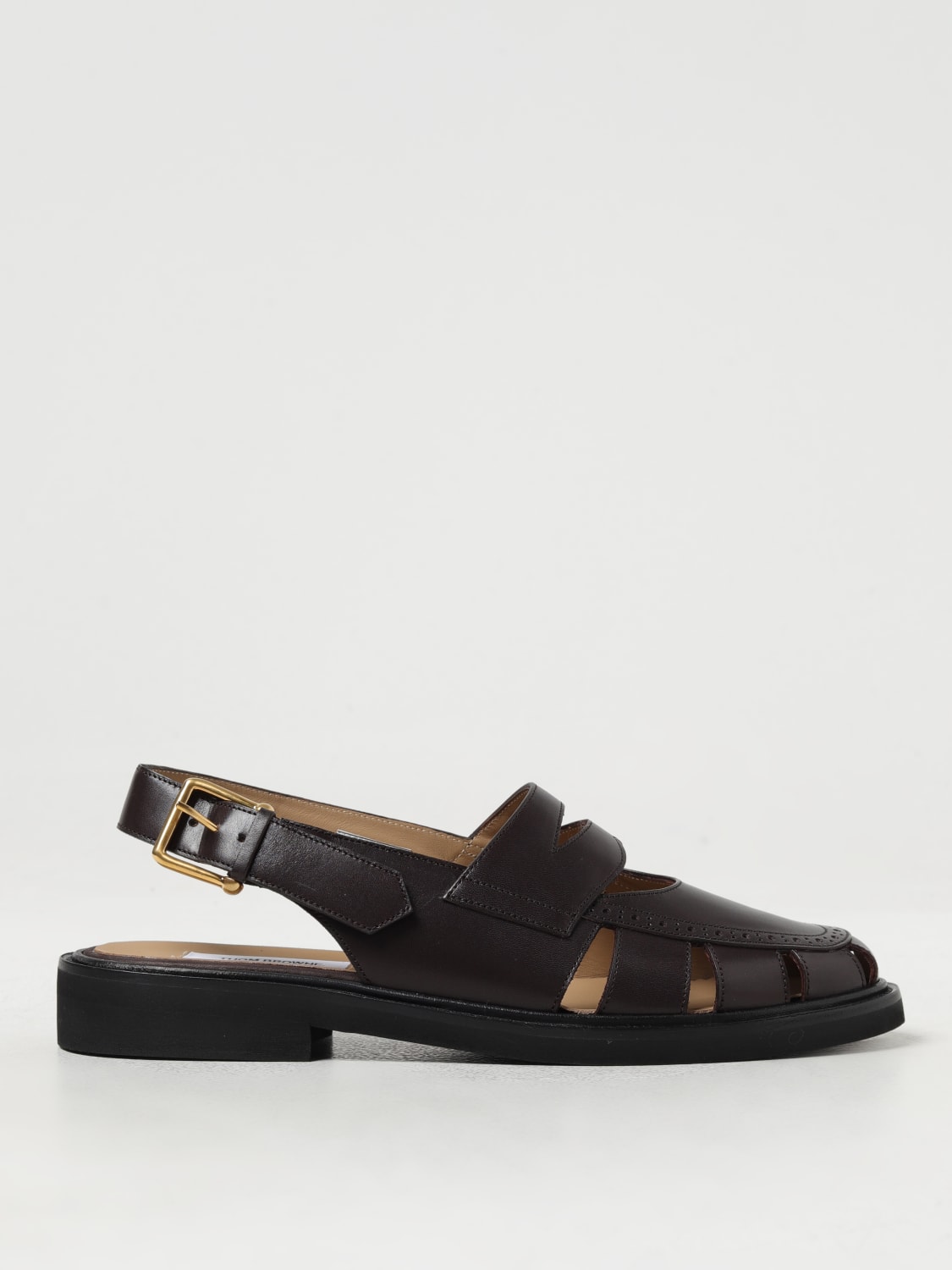 THOM BROWNE SANDALS: Shoes men Thom Browne, Brown - Img 1