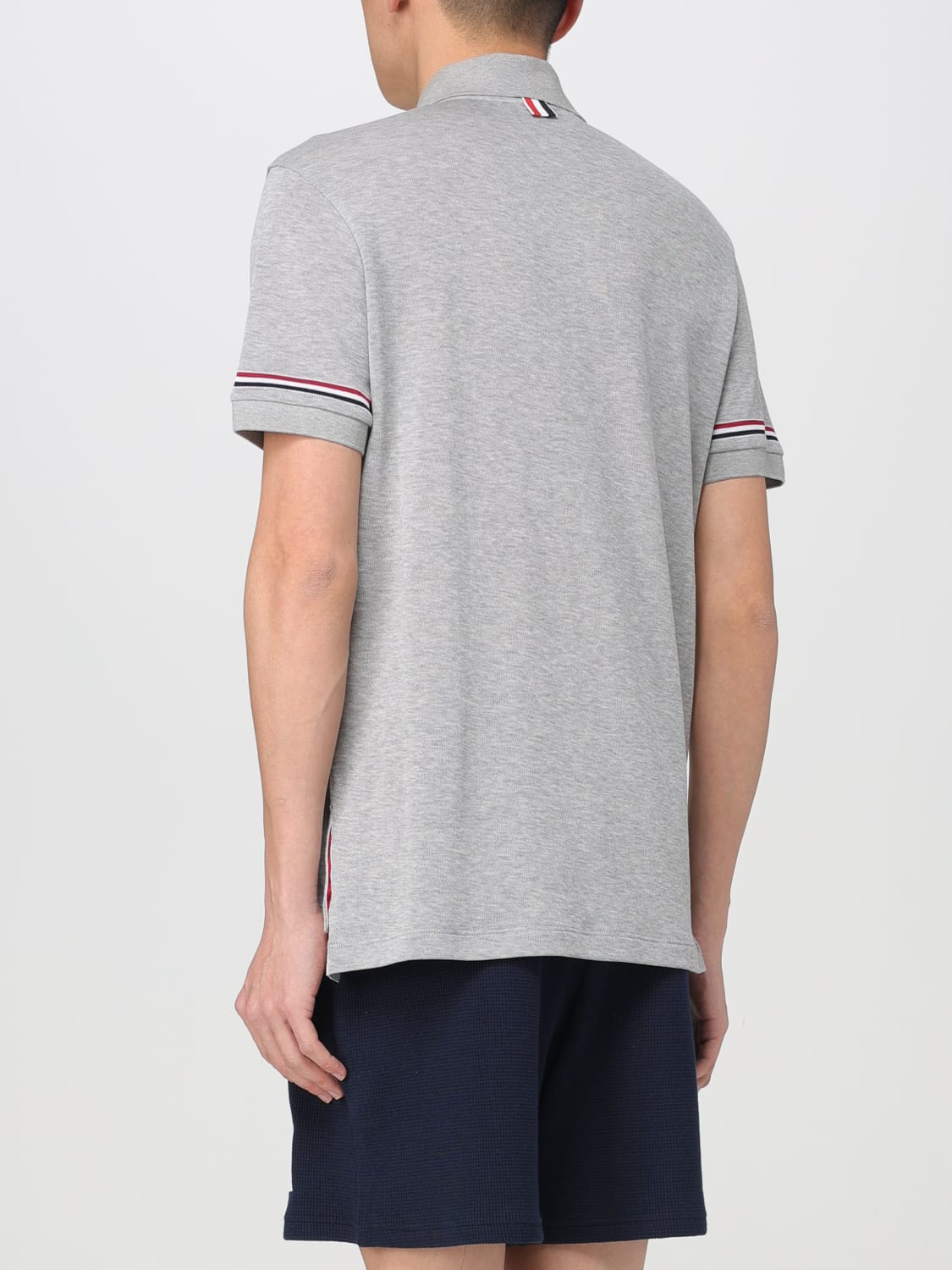 THOM BROWNE POLO: Pullover herren Thom Browne, Grau - Img 3