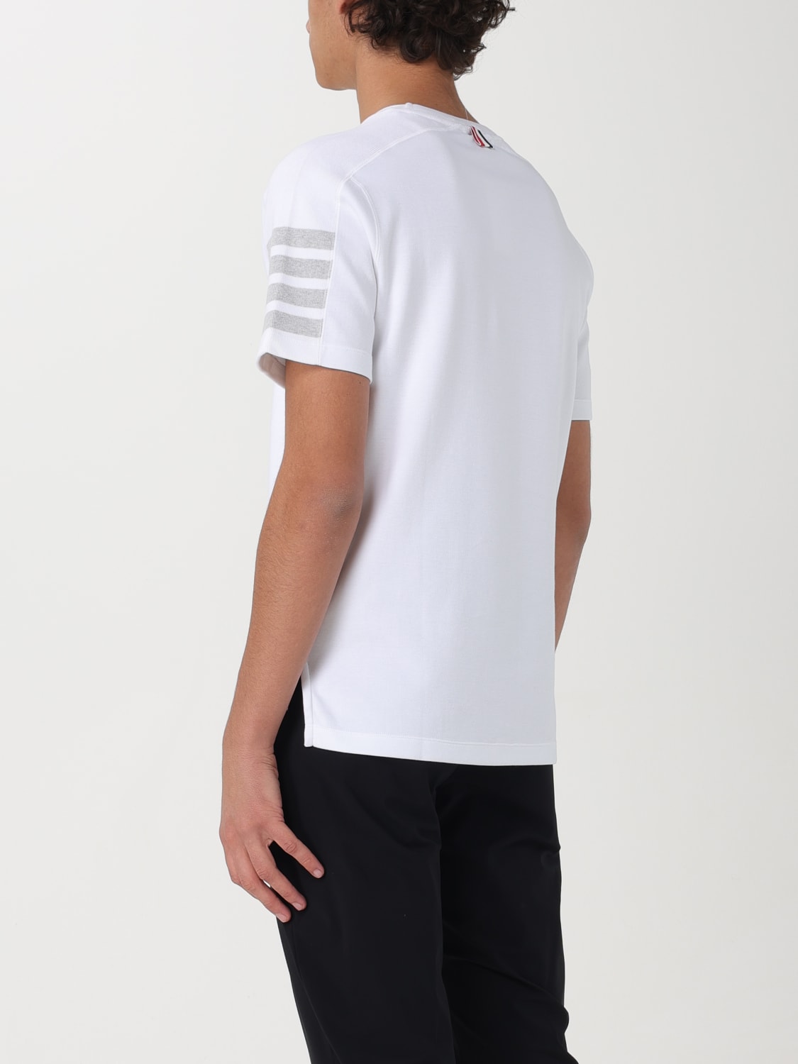 THOM BROWNE: T-shirt men - White | Thom Browne t-shirt