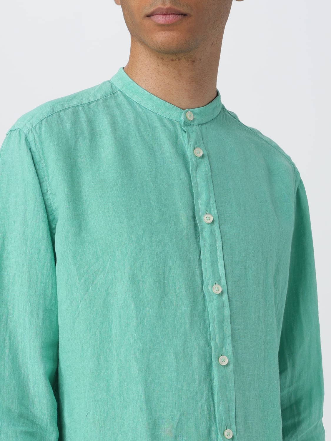 AN AMERICAN TRADITION CAMICIA: Camicia uomo Bd Baggies, Verde - Img 3