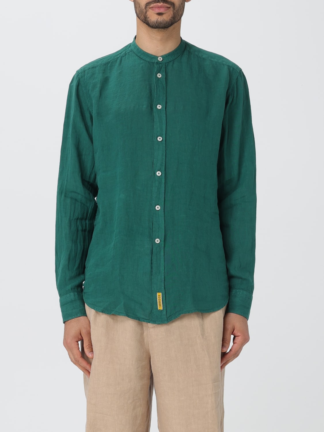 AN AMERICAN TRADITION CHEMISE: Chemise homme Bd Baggies, Vert Sapin - Img 1