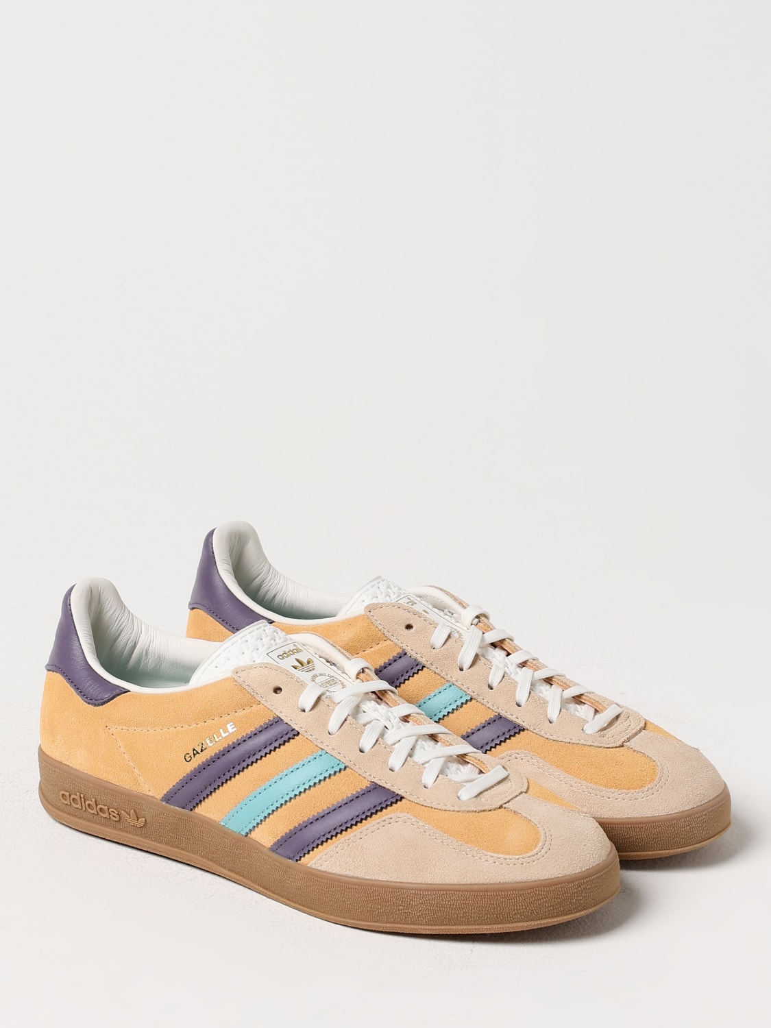 Mens orange adidas sneakers hotsell