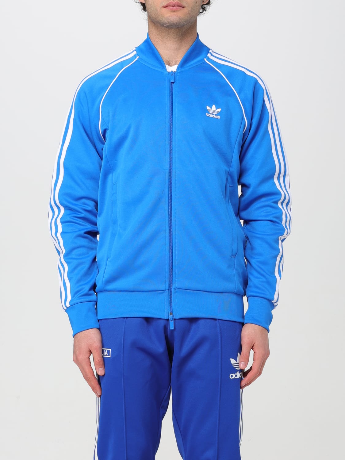 Adidas sweatshirt mens blue shop