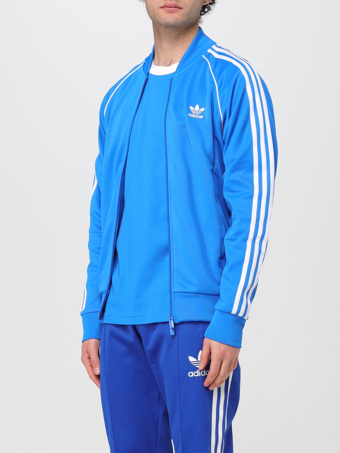 Outlet de Adidas Originals Sudadera hombre Azul Claro Sudadera Adidas Originals IL2493 en linea en GIGLIO.COM