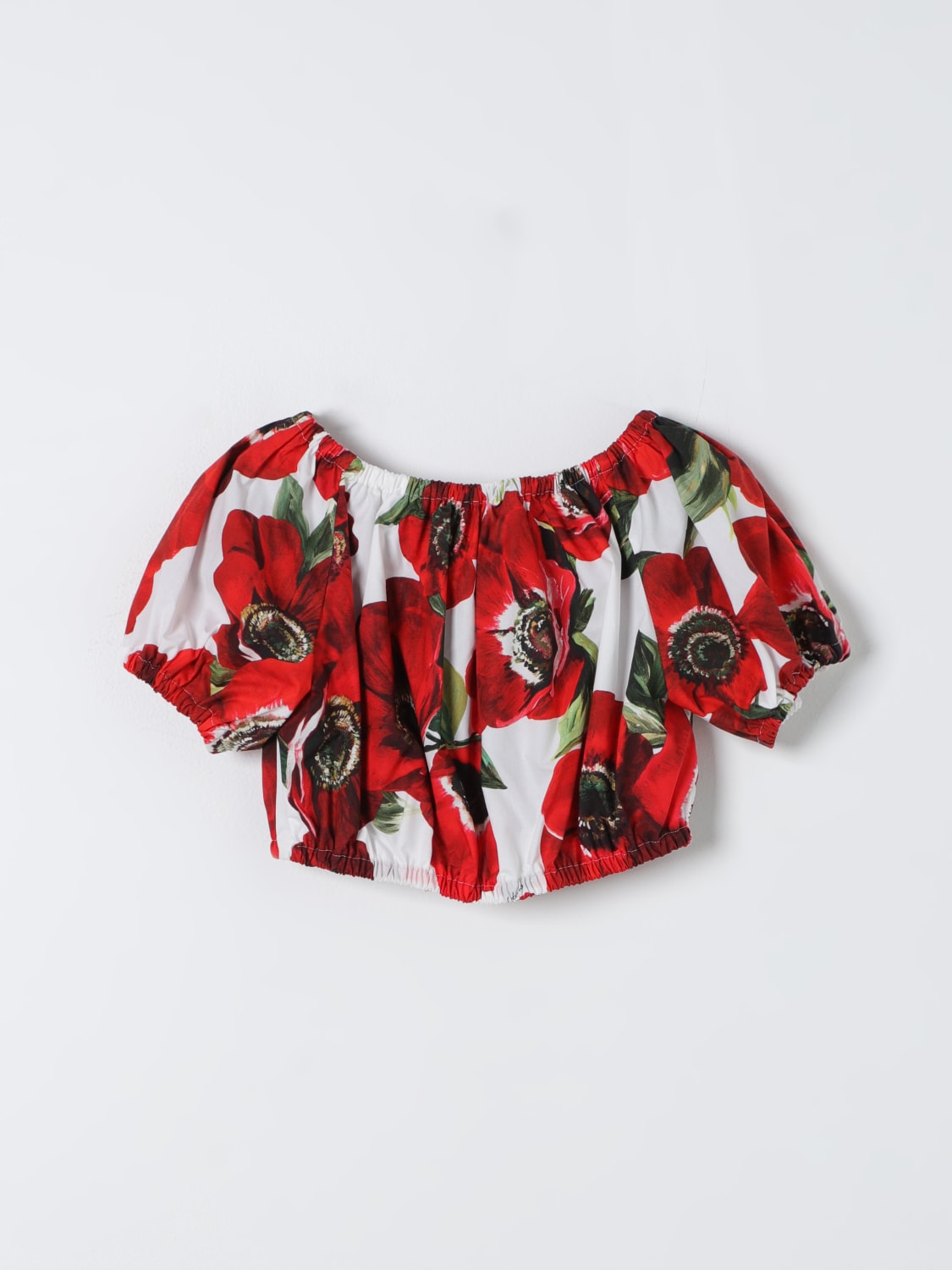 DOLCE & GABBANA TOP: Top kids Dolce & Gabbana, Red - Img 2