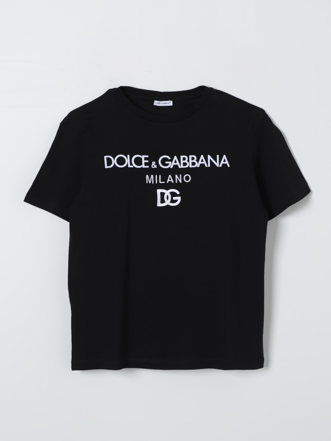 DOLCE & GABBANA T-SHIRT: T-shirt kids Dolce & Gabbana, Black - Img 1