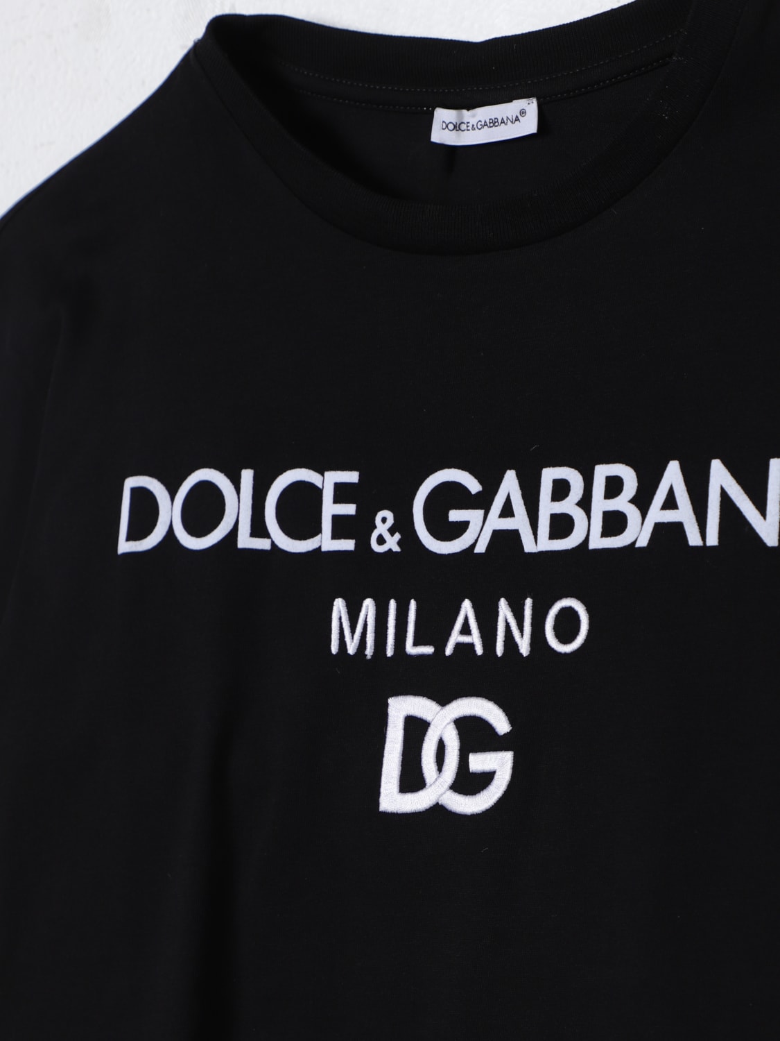 DOLCE & GABBANA T-SHIRT: T-shirt kids Dolce & Gabbana, Black - Img 3