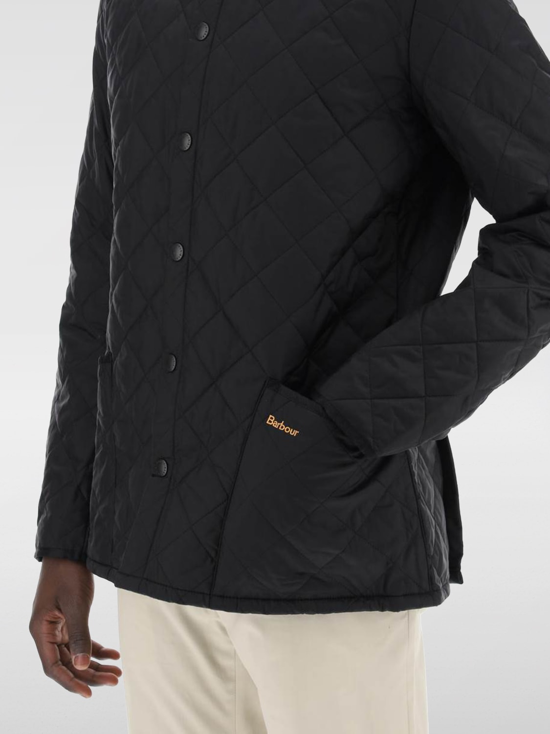 BARBOUR JACKET: Jacket men Barbour, Black - Img 3