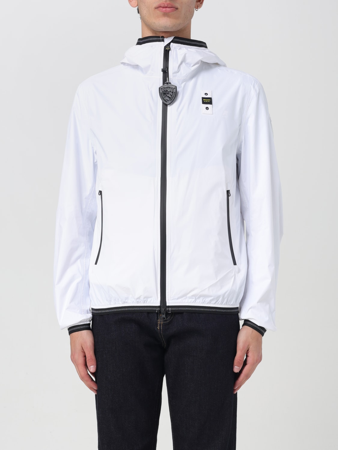 BLAUER JACKET: Jacket men Blauer, White - Img 1