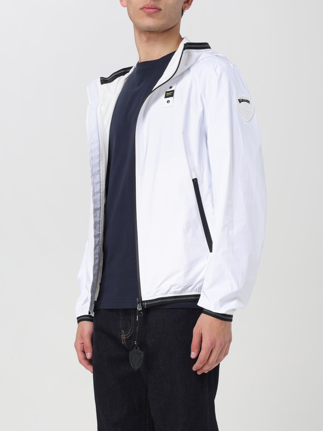 BLAUER JACKET: Jacket men Blauer, White - Img 3