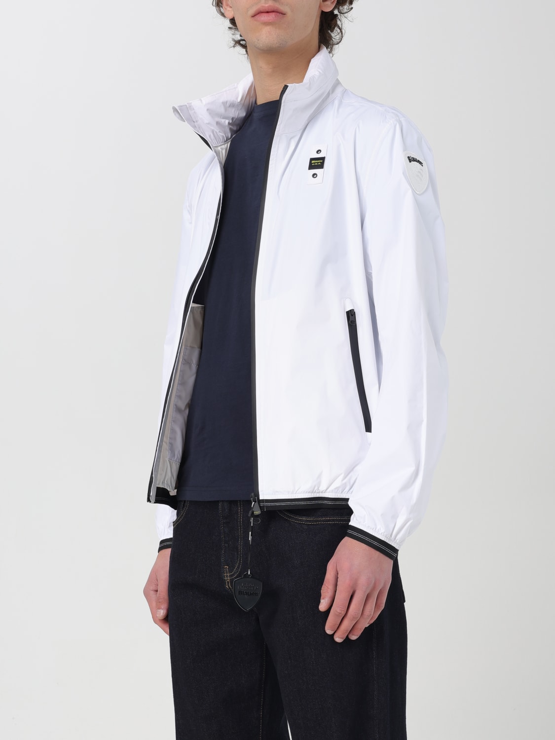 BLAUER JACKET: Jacket men Blauer, White - Img 3