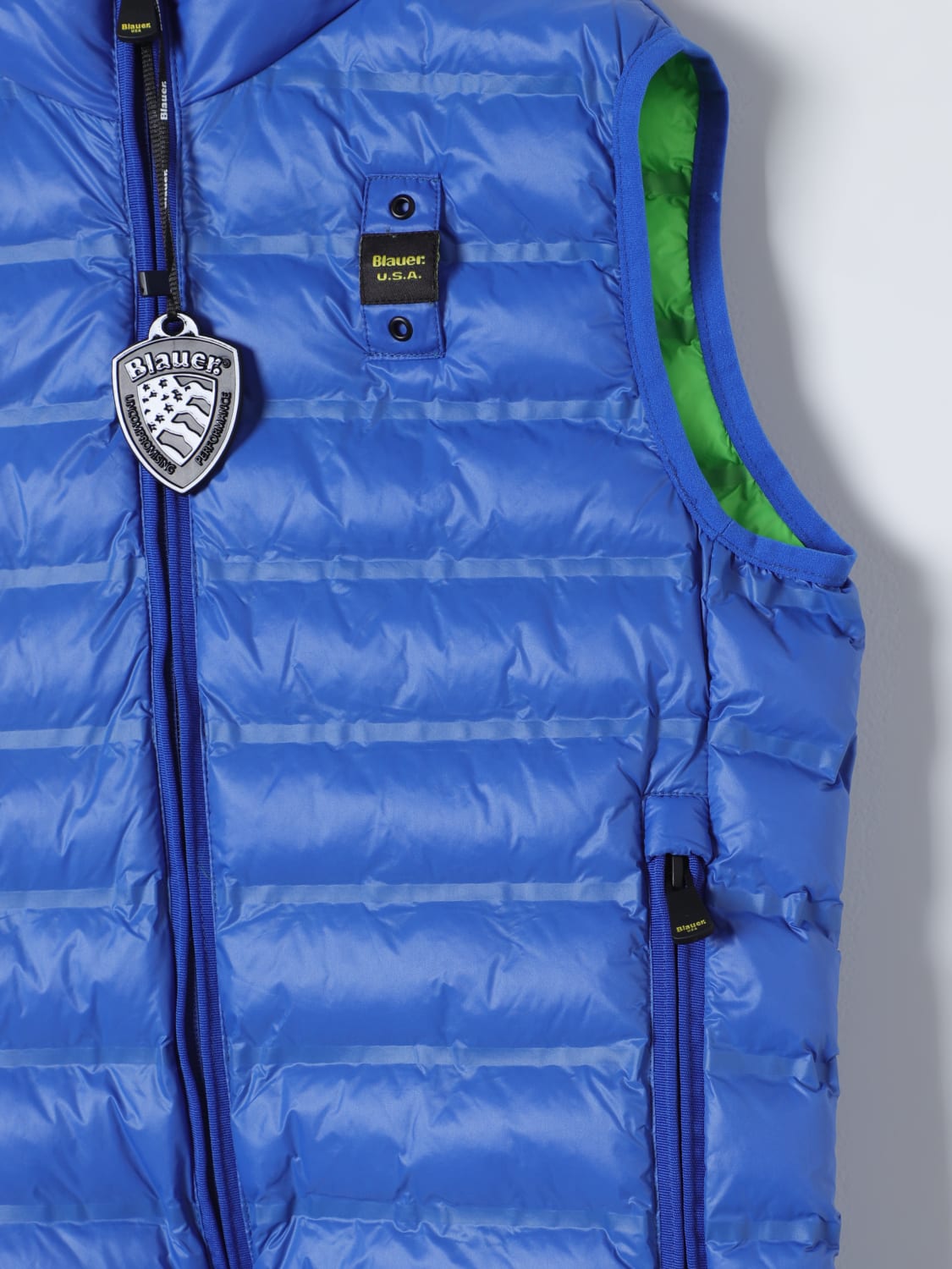 BLAUER WAISTCOAT: Blauer boys' vest, Royal Blue - Img 3