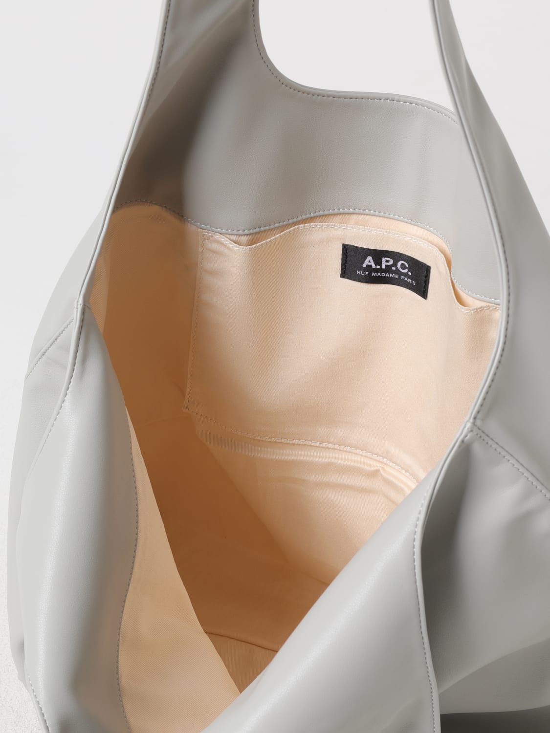 A.P.C. TRAGETASCHE: Schultertasche damen A.P.C., Grau - Img 3