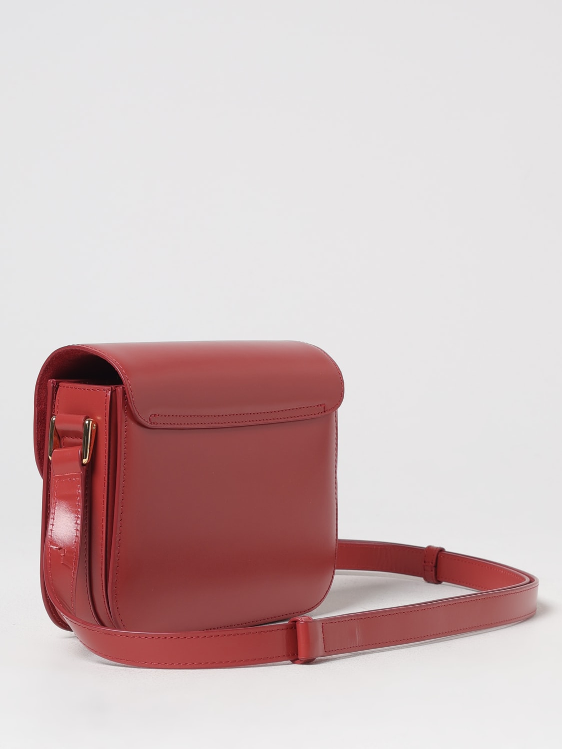 A.P.C. MINI BAG: A.P.C. Grace leather bag, Red - Img 2