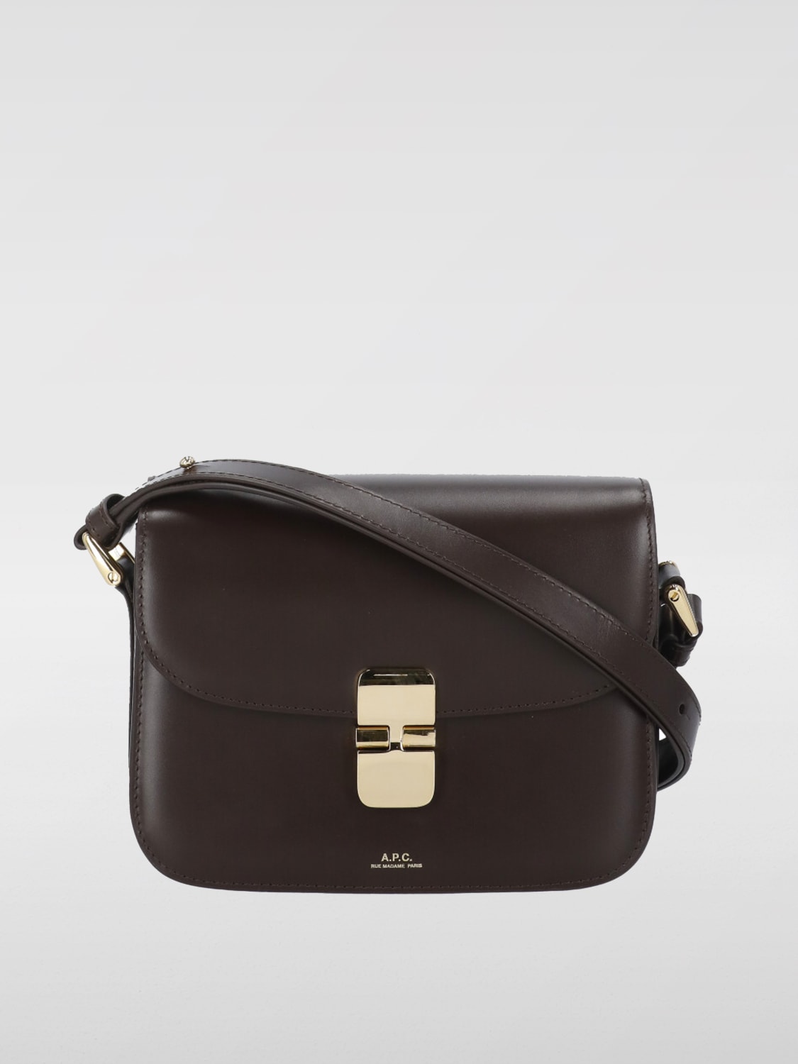 A.P.C. MINITASCHE: Schultertasche damen A.P.C., Burnt - Img 1