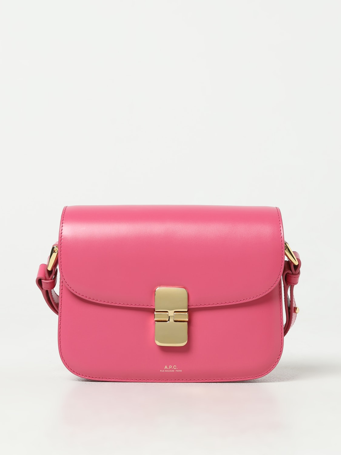 A.P.C. MINITASCHE: Schultertasche damen A.P.C., Fuchsia - Img 1
