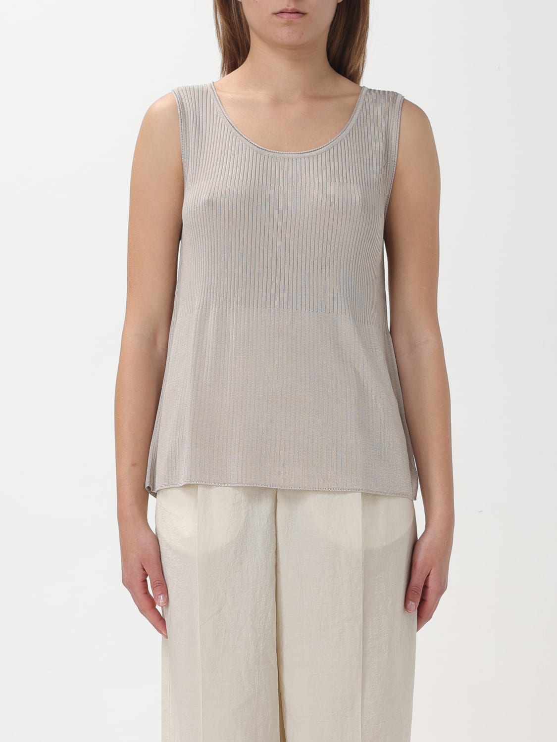 A.P.C. Outlet Top femme Ocre Top A.P.C. VIAKTF07034 en ligne sur GIGLIO.COM