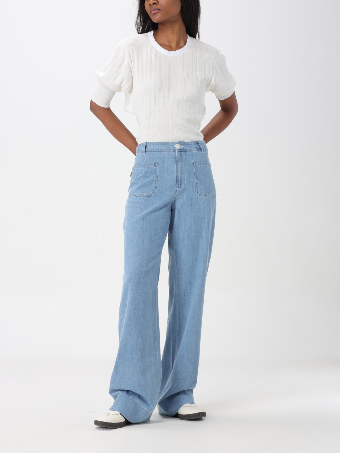 A.P.C. JEANS: Jeans woman A.P.C., Denim - Img 2